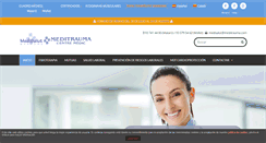 Desktop Screenshot of meditrauma.com