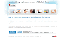 Tablet Screenshot of meditrauma.com.br